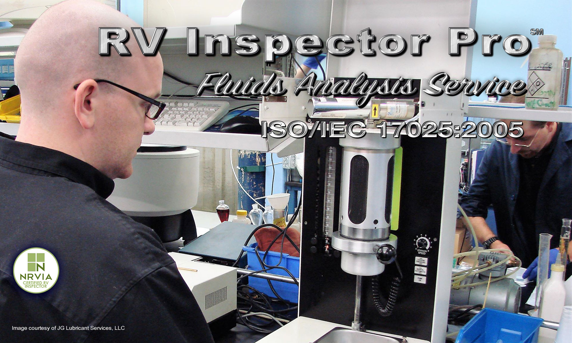 Ask the RV Inspector Pro for a complete Fluid Analysis Service.